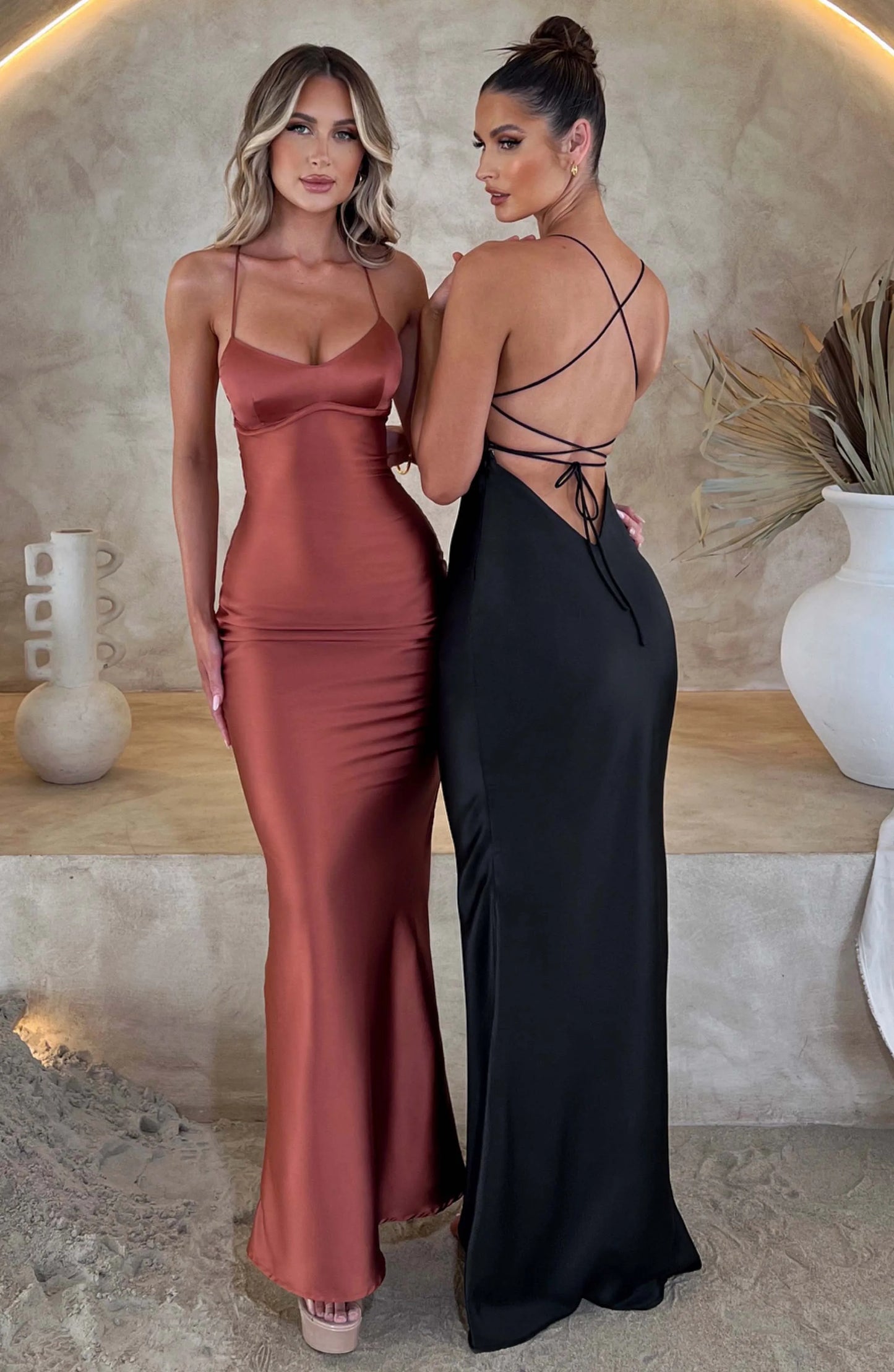 Sexy Backless Long Dress