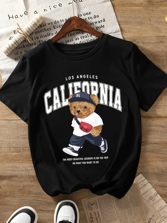 カリフォルニアベアTシャツ
