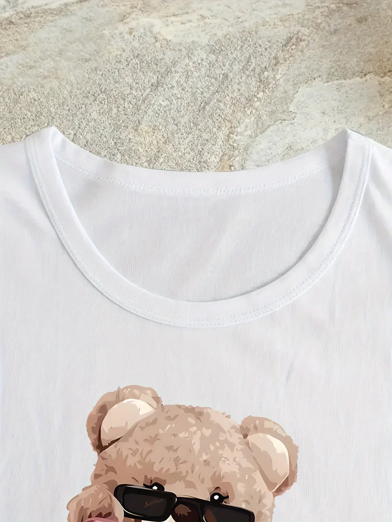 ガールスタイル・テディTシャツ – キュートでクール！